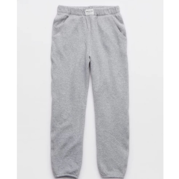 Set Aerie Offline Light Gray Sweat Suit - Picture 2 of 10